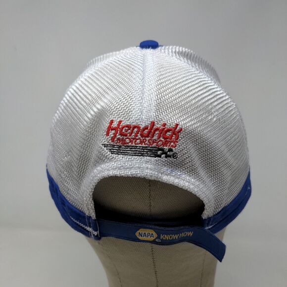 Napa Racing Men's Hendrick Motorsports Strapback Mesh Back Blue OSFM - Picture 9 of 14